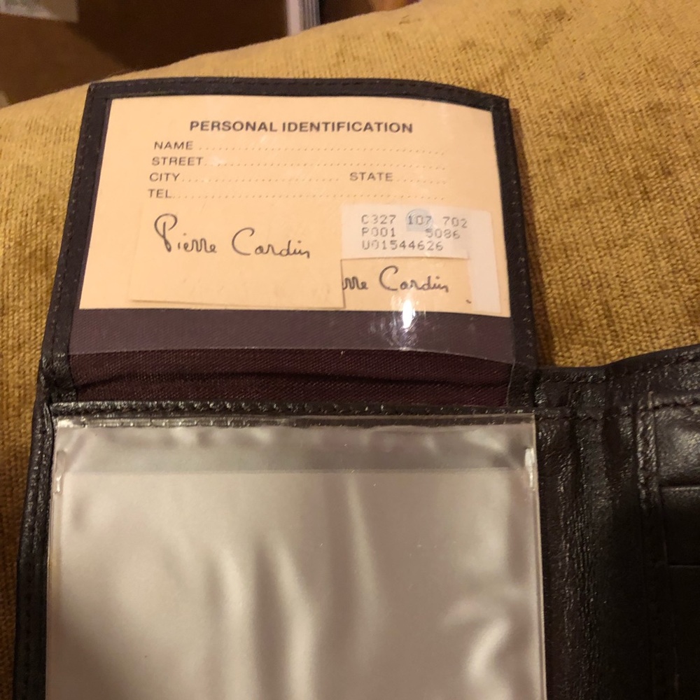 Pierre Cardin leather wallet